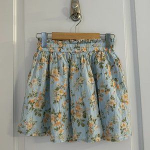 AE Flowy Floral Skirt